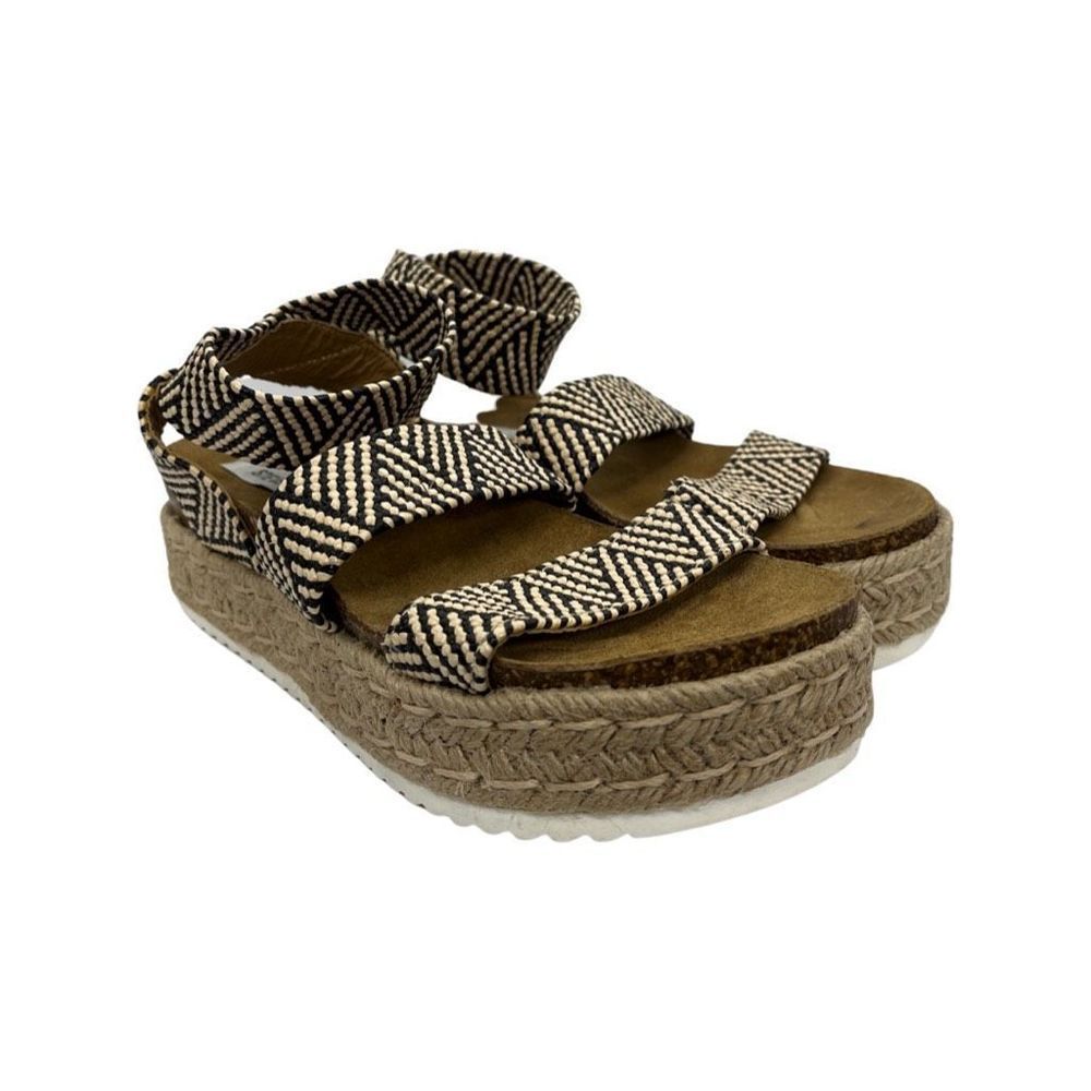 Steve Madden Kimmie Platform Sandal, Women's Size 7 M, Multi